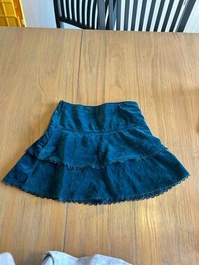 The Children's Place Teal Tiered Ruffle Skirt